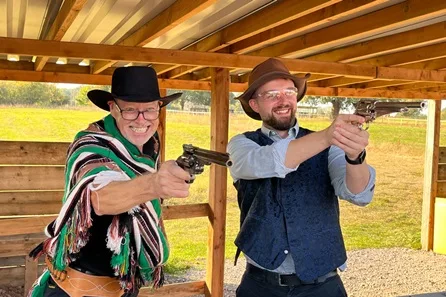 Wild West Shooting Experience and Whisky and Beer Masterclass with Meal for Two