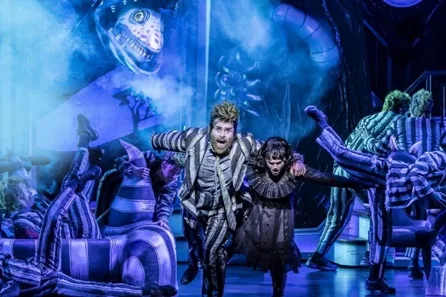 Beetlejuice The Musical Weekday Theatre Tickets and Three Course Pre-Theatre Dining at Riding House Café for Two