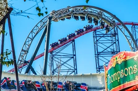 Blackpool Pleasure Beach Resort and One Night Stay at The Big Blue Hotel for Two