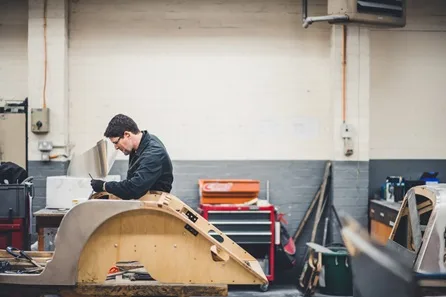 Family Morgan Motor Company Factory Tour