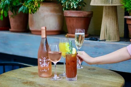 Free-Flowing Cocktails, Prosecco and Rosé Brunch for Two at Riding House Café, London