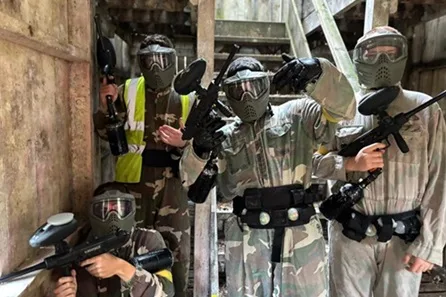 Half Day Paintballing for Four with 100 Paintballs Each — St Albans