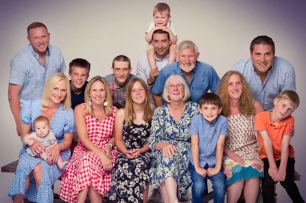 Large Family Photoshoot with Image