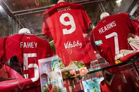 Liverpool FC Tour and Museum Entry for One Adult and One Child