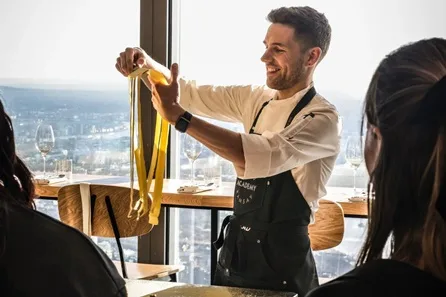The UK’s Highest Cookery School: Pasta Cookery Masterclass for Two at the Gordon Ramsay Academy, powered by HexClad, London