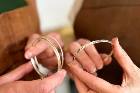 Silver Bangle Making Workshop for Two by Soremi Jewellery
