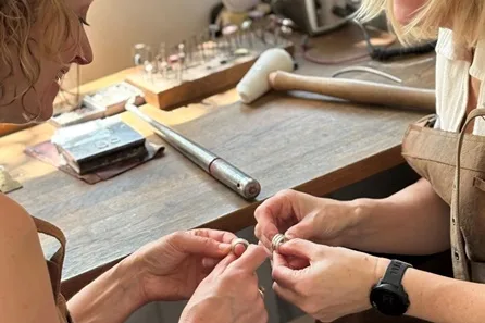 Silver Stacking Ring Making Workshop for Two by Soremi Jewellery