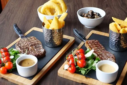 Steak, Seafood and Wine for Two at Mharsanta, Glasgow