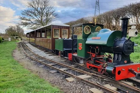 Sherwood Forest Railway Steam Train Driving Taster