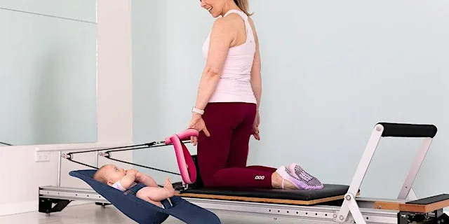 Post Natal Reformer Pilates (Baby in buggy) With Lisa