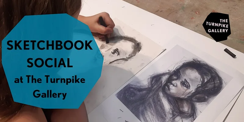 Sketchbook Socials at The Turnpike Gallery