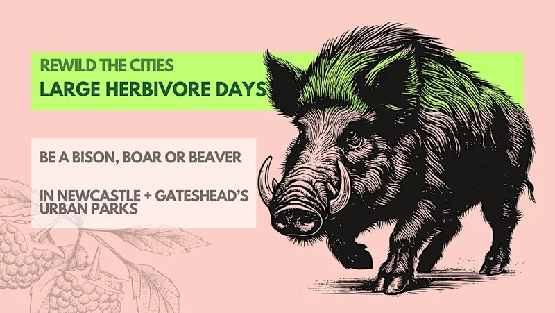 REWILD THE CITIES | Large Herbivore Day at Parish Ponds