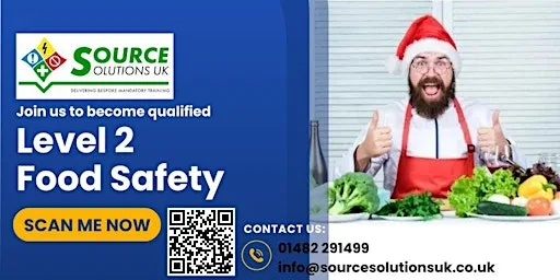 1 Day Level 2 Food Safety - £108