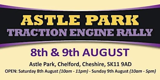 Astle Park Traction Engine Rally 2026 - Public Camping