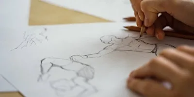 September's Life Drawing at the Broadway Gallery