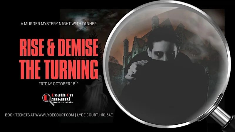 Murder Mystery Night with Dinner: Rise & Demise: The Turning