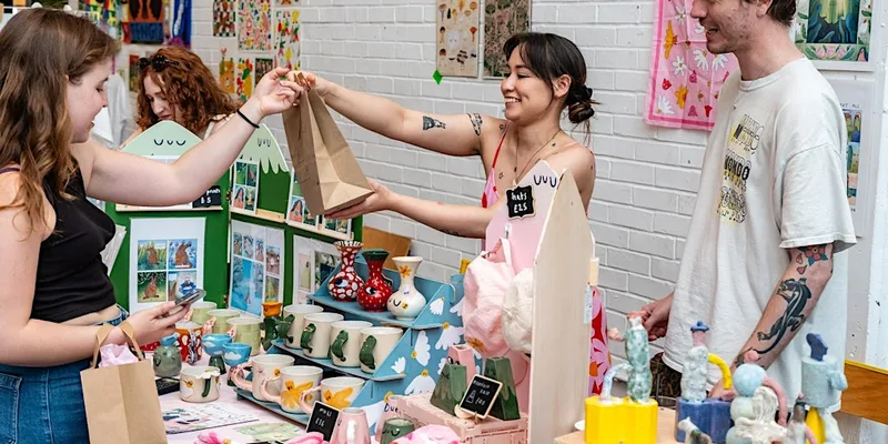 DIY Christmas Art Market