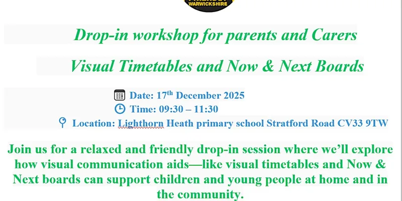 Workshop around communication for SEND parents/carers