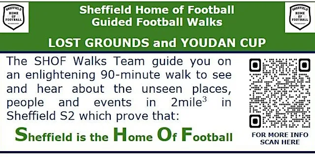 SHOF Guided Football Walks 2026 - Lost Grounds and Youdan Cup