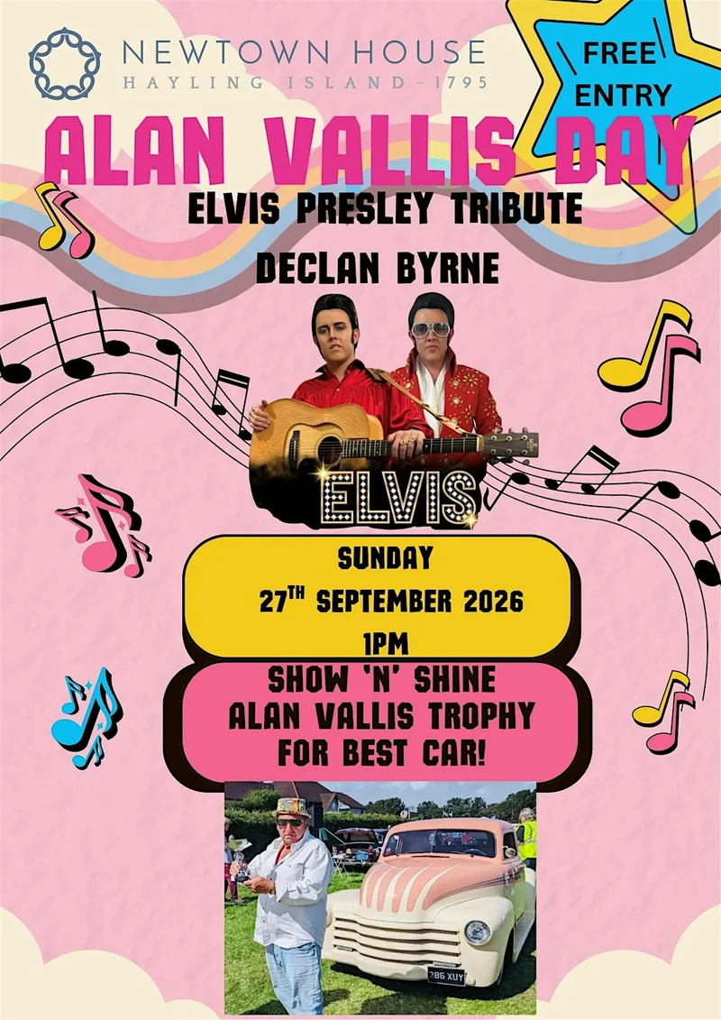 Alan Vallis day - Elvis Tribute & Car Show