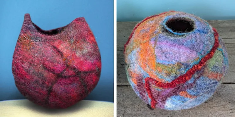 Felted bowl workshop