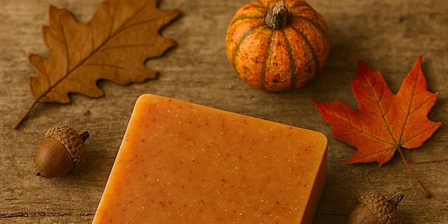 Autumnal soap making