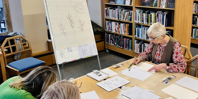 NEW! Learn How to Draw Botanicals –October -Four-Session Course