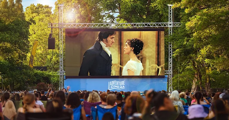 Pride and Prejudice Outdoor Cinema at Boughton House