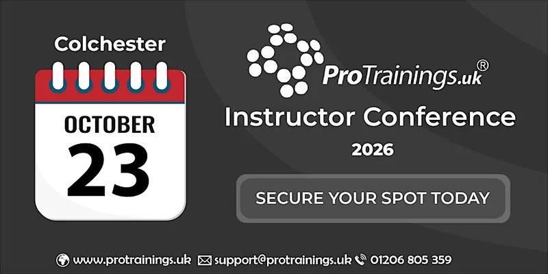 ProTrainings Colchester Conference - October 23rd 2026