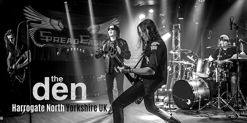 SPREAD EAGLE - THE BRUTAL DEVINE UK TOUR - the den North Yorkshire