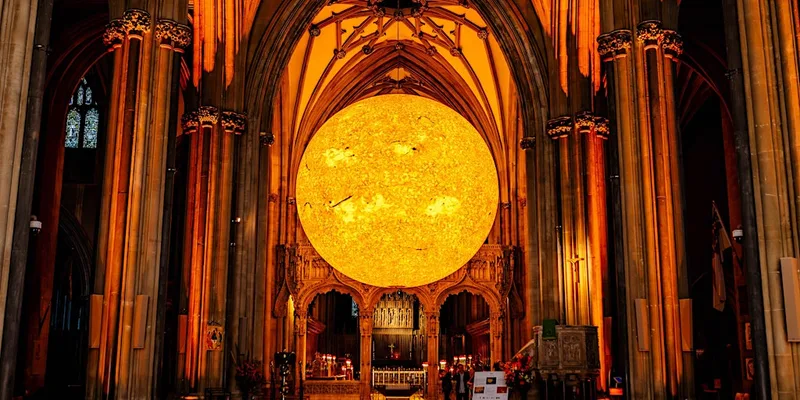 Helios at Southwell Minster - Eclipse night - evening opening
