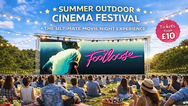 Footloose Outdoor Cinema at Burton Constable Hall in hull
