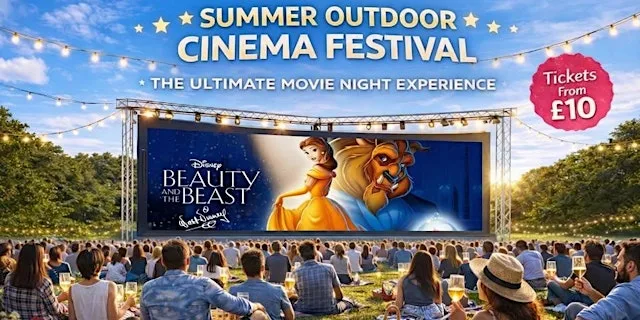 Beauty & the Beast (1991) Outdoor Cinema at Burton Constable Hall in hull