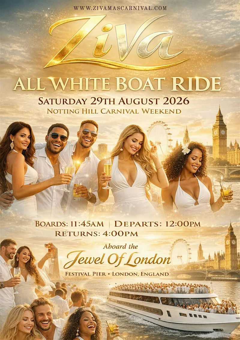 ZIVA : THE ALL WHITE BOAT RIDE
