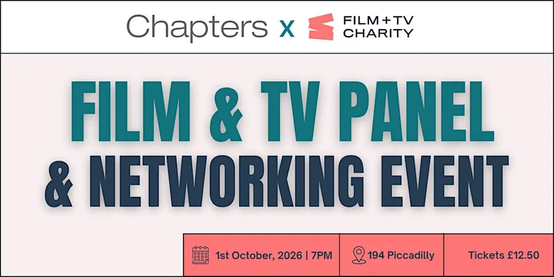 Chapters & Film + TV Charity Fundraiser Event