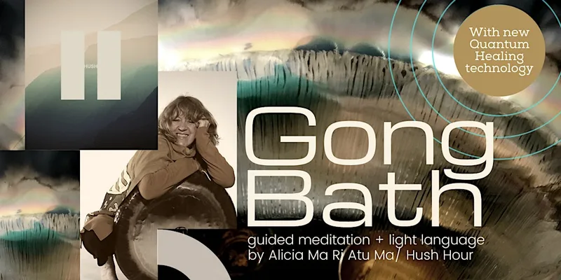 Quantum Gong Bath,Guided Meditation+Light Language