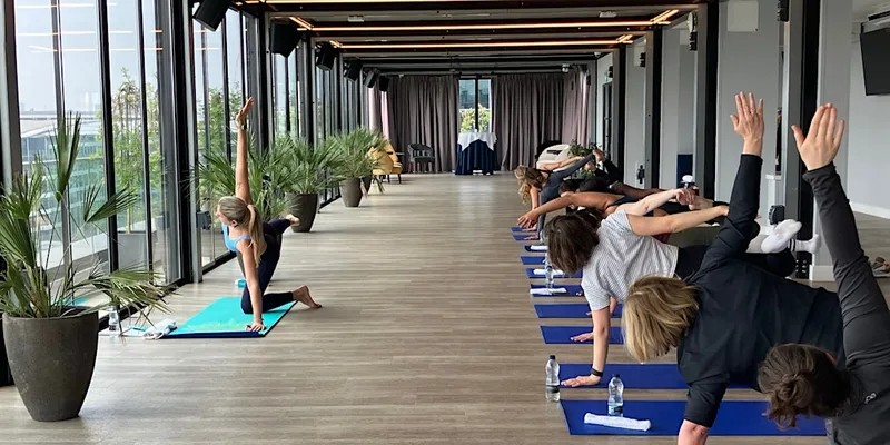 Rooftop Yoga Class at The Skyline London