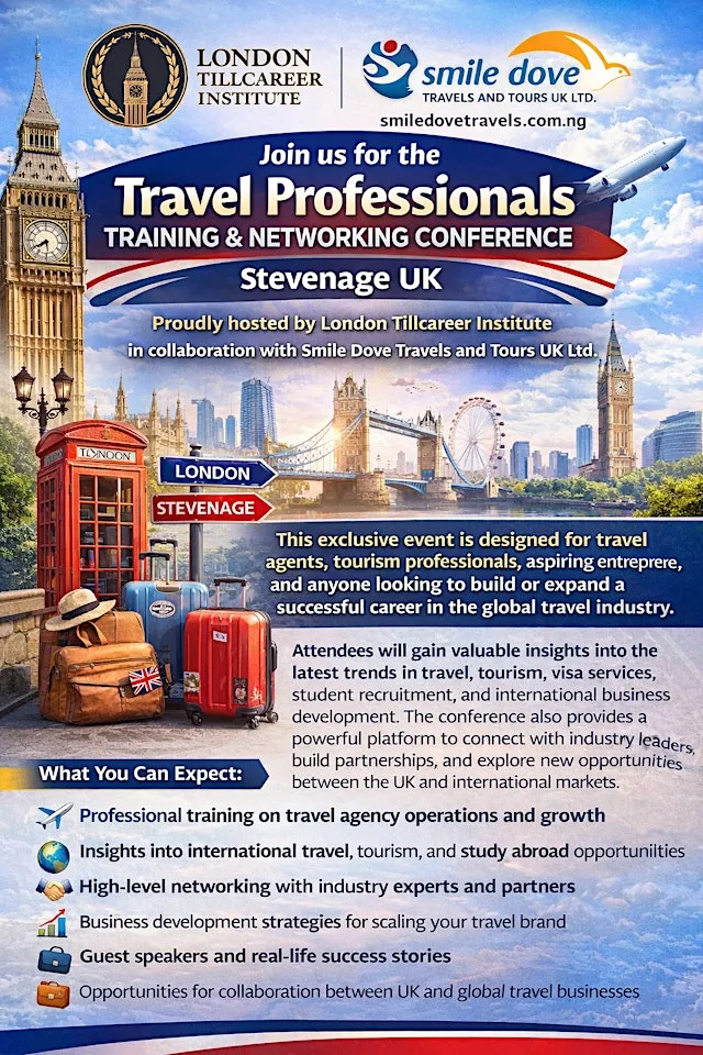Travel Professionals Training & Networking Conference London