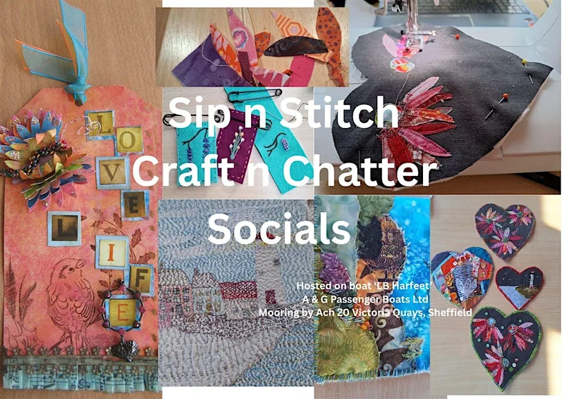 Sip 'n' Stitch - Craft 'n' Chatter Social, by the water