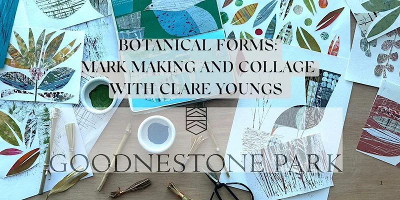 Botanical Forms: Mark Making and Collage with Clare Youngs