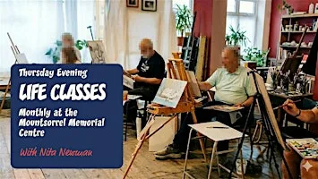 Life Drawing (Thurs eve) at the Mountsorrel Memorial Centre