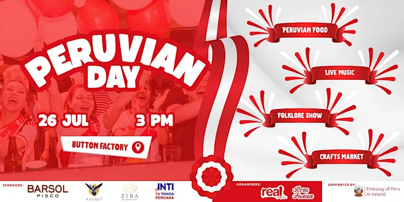 Peruvian Day 2026 | Button Factory | Dublin