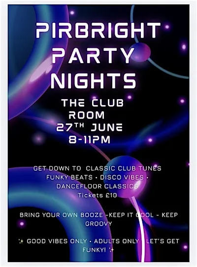 Pirbright Party Night