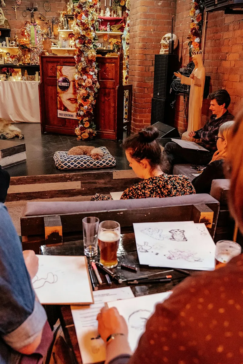 Dog Life Drawing - Left Bank Leeds
