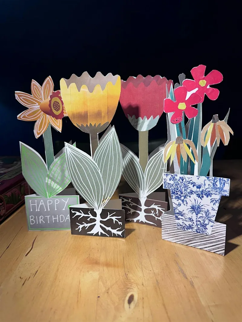 Botanical Mixed Media Card Workshop