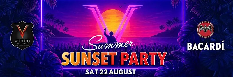 Voodoo Summer Sunset Party with Bacardi