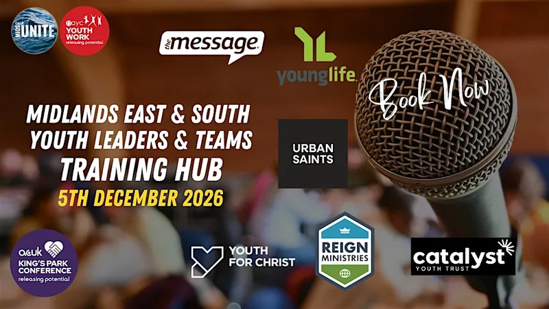 Midlands, East & South - Youth Leaders & Teams Training Hub