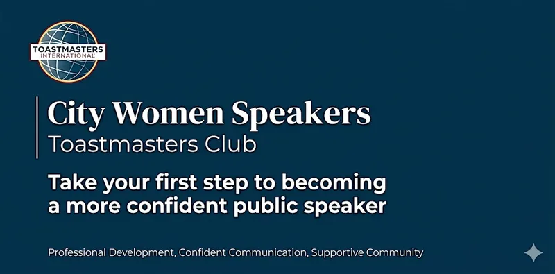 City Women Speakers Toastmasters: In-person