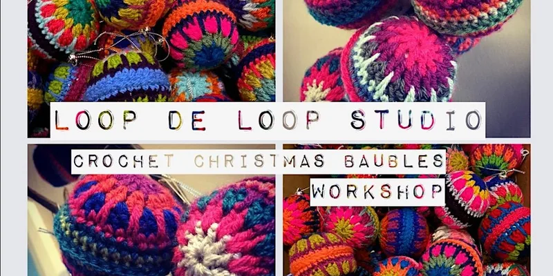 Beginner plus- Christmas Crochet Baubles
