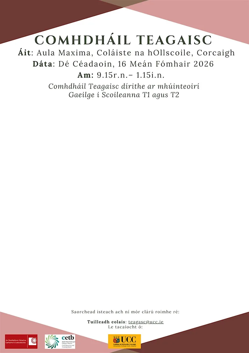 Comhdháil Teagaisc 2026